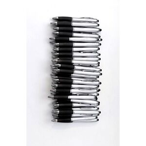 Bulk Lot of 75 Pens - Retractable Ballpoint Pens with Stylus office Supplies